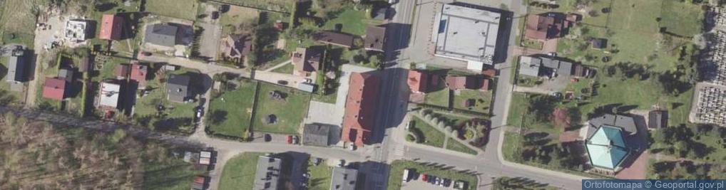 Zdjęcie satelitarne Miejski Ośrodek Kultury w Lędzinach
