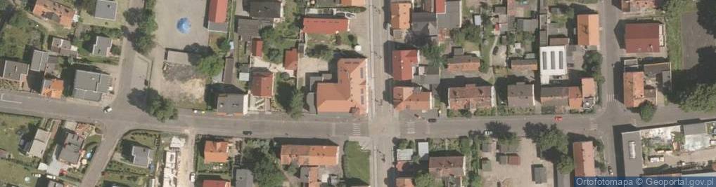 Zdjęcie satelitarne Miejsko - Gminny Ośrodek Kultury