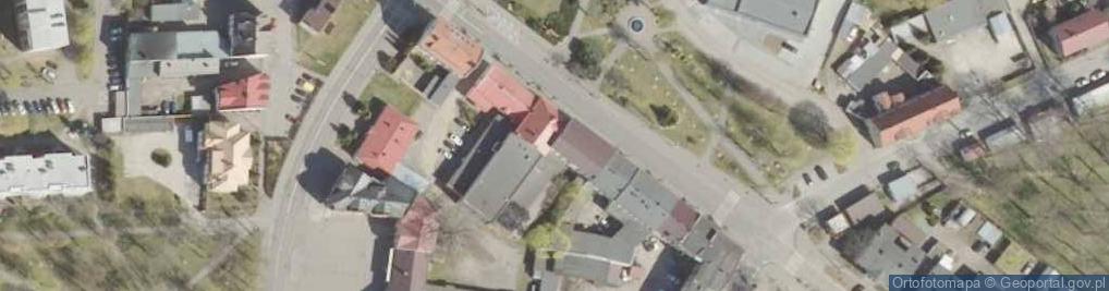 Zdjęcie satelitarne Miejsko - Gminny Ośrodek Kultury