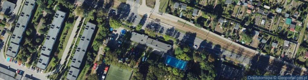 Zdjęcie satelitarne Młodzieżowy Dom Kultury