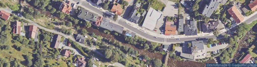 Zdjęcie satelitarne Piechowicki Ośrodek Kultury