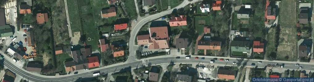 Zdjęcie satelitarne Samorządowe Centrum Kultury i Promocji Gminy Zabierzów