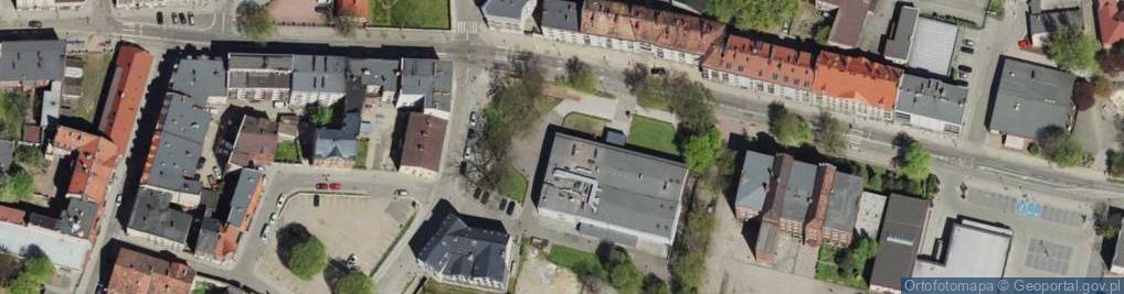 Zdjęcie satelitarne Tarnogórskie Centrum Kultury