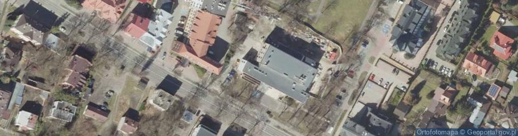 Zdjęcie satelitarne Zamojski Dom Kultury