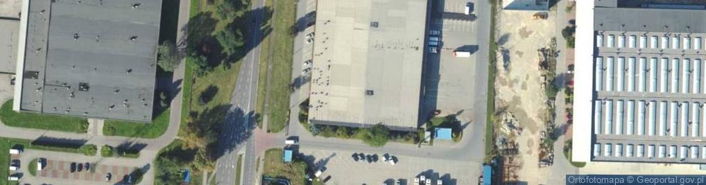Zdjęcie satelitarne Centrum Logistyczne Kraków I