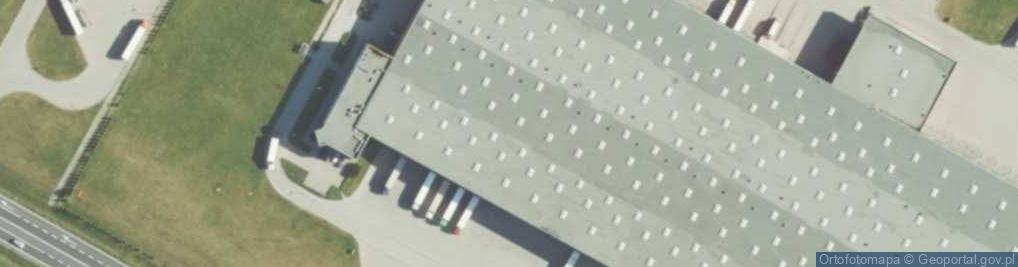 Zdjęcie satelitarne Polo Market - Centrum Logistyczne w Kłobucku