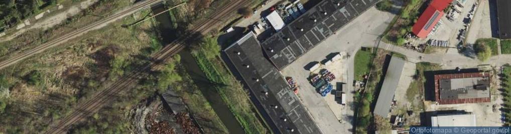 Zdjęcie satelitarne PPHU DIAMOND sp. z o.o. Centrum Logistyczne w Sosnowcu