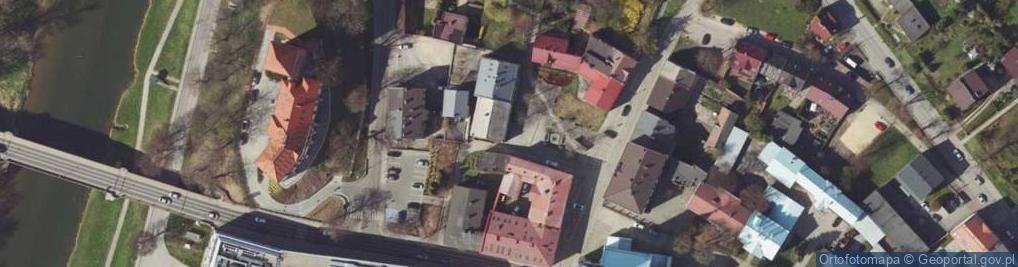 Zdjęcie satelitarne Centrum Edukacyjne