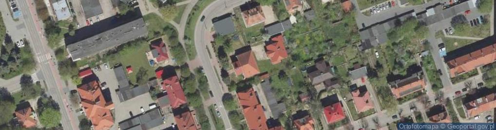 Zdjęcie satelitarne św. Apostołów Piotra i Pawła - prawosłana