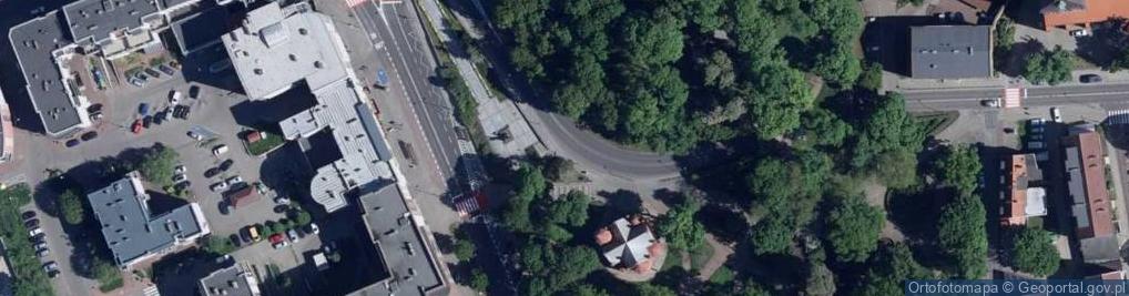 Zdjęcie satelitarne Św. Apostołów Piotra i Pawła