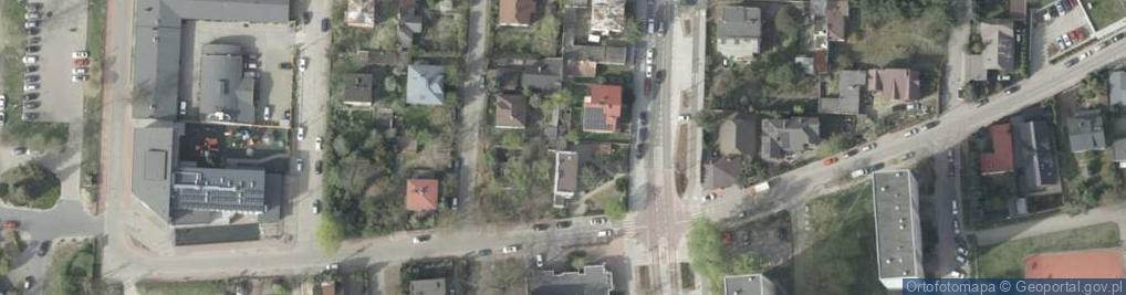 Zdjęcie satelitarne Św. App. Piotra i Pawła