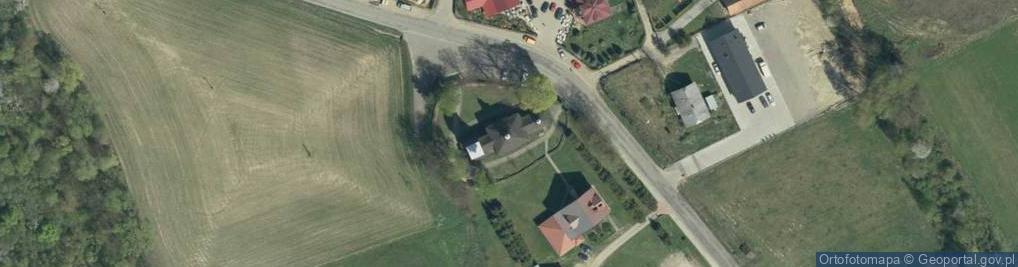 Zdjęcie satelitarne św. Michała Archanioła - dawna greckokatolicka