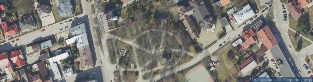 Zdjęcie satelitarne Zaśnięcia Najświętszej Maryi Panny