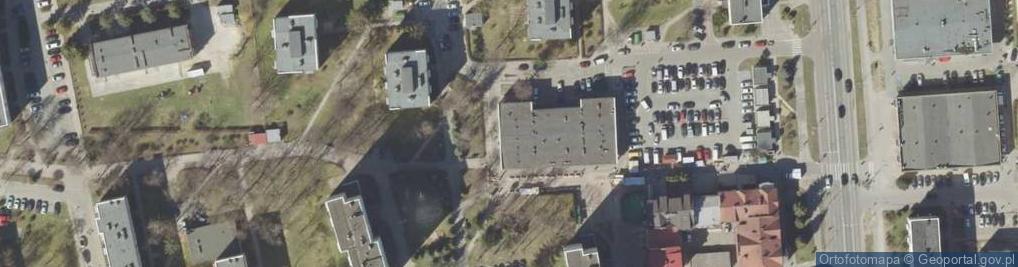 Zdjęcie satelitarne Chorten - Sklep