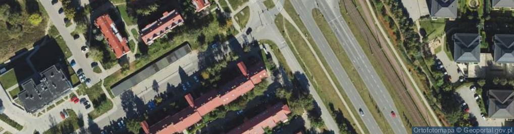 Zdjęcie satelitarne Chorten - Sklep