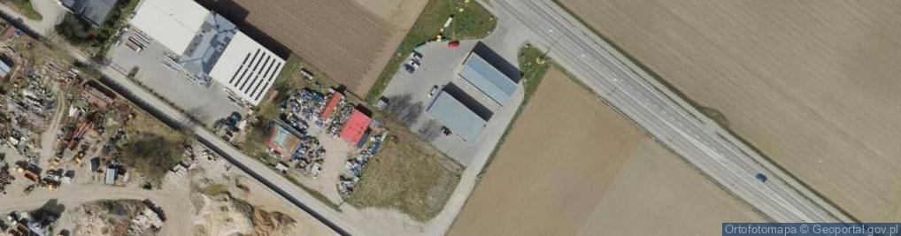 Zdjęcie satelitarne Chorten - Sklep
