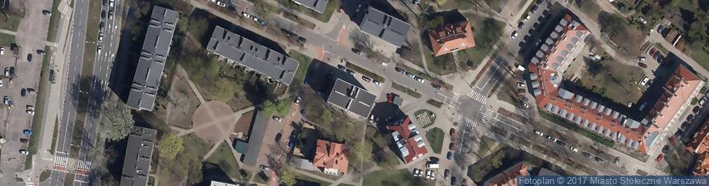 Zdjęcie satelitarne Chorten - Sklep