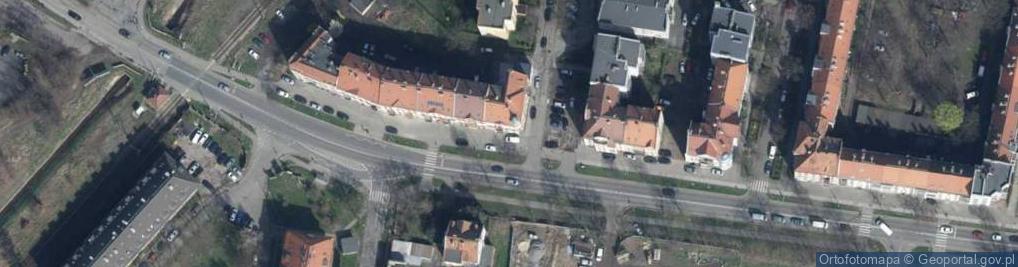 Zdjęcie satelitarne Chorten - Sklep