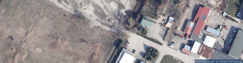 Zdjęcie satelitarne Bagno halofilne
