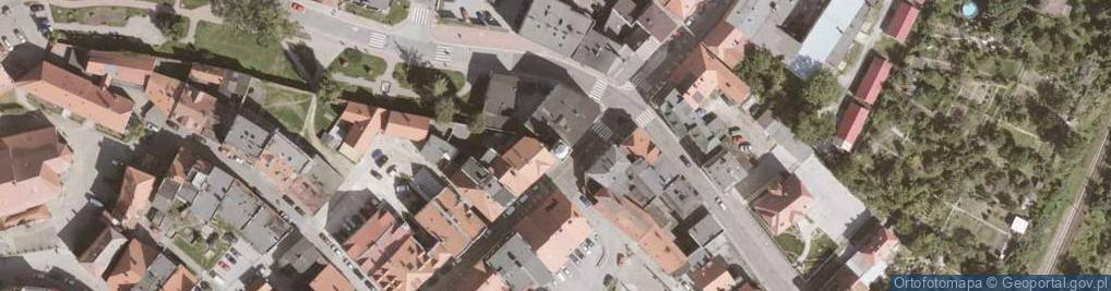 Zdjęcie satelitarne Baszta Kłodzka