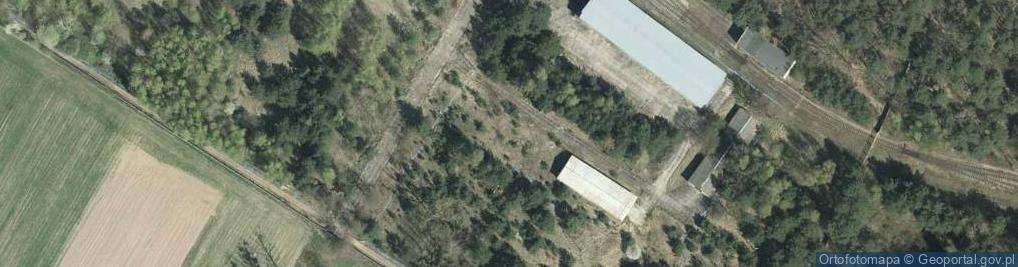 Zdjęcie satelitarne Baza paliw