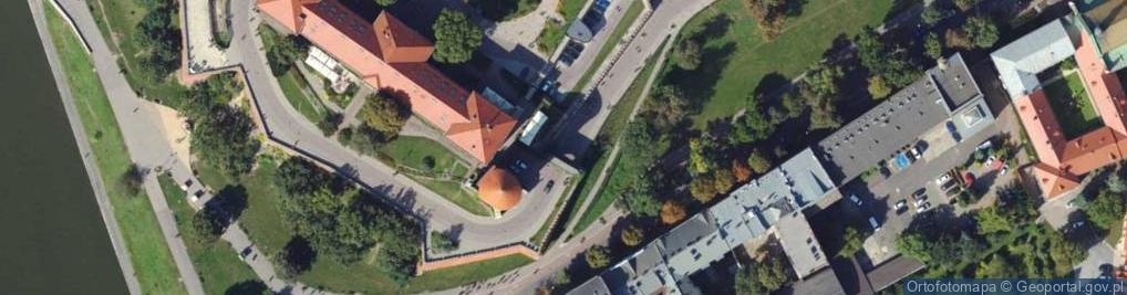 Zdjęcie satelitarne Brama Bernardyńska