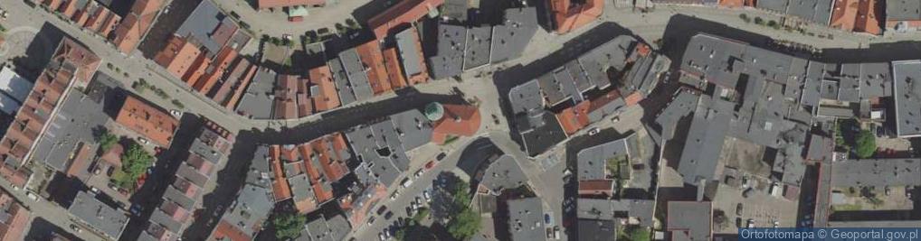 Zdjęcie satelitarne Brama i Baszta Wojanowska