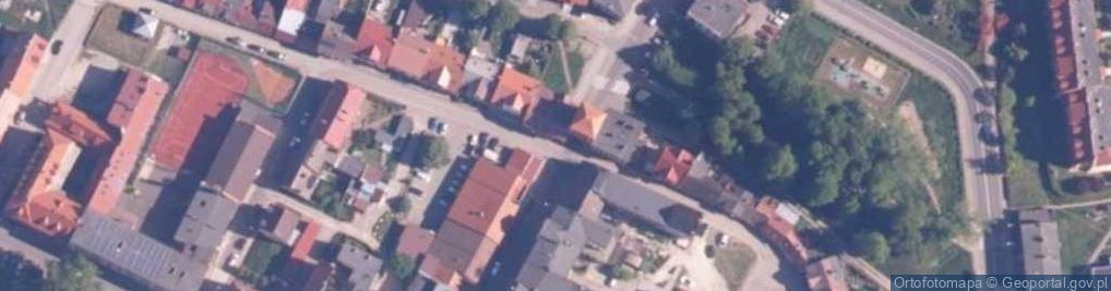 Zdjęcie satelitarne Brama Kamienna XIV w.