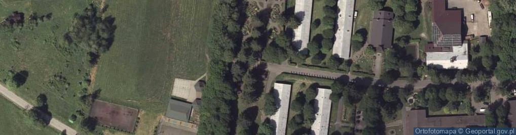 Zdjęcie satelitarne Centrum Kultury Ekumenicznej