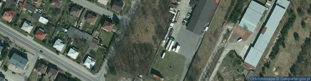 Zdjęcie satelitarne Cmentarz żydowski