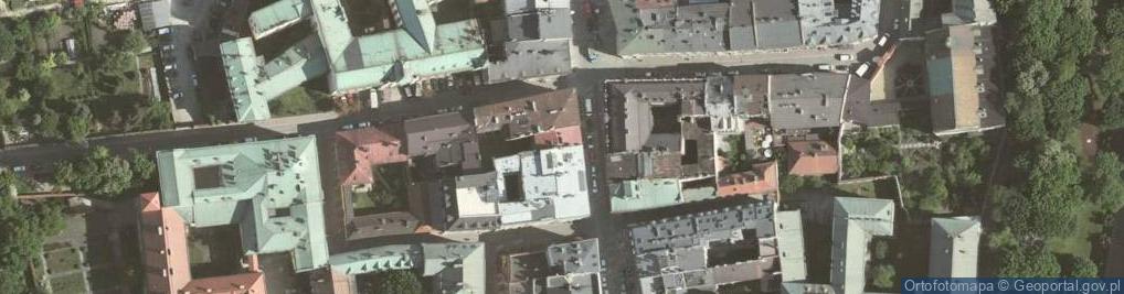 Zdjęcie satelitarne Dom Wita Stwosza