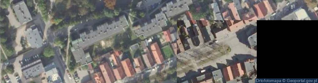 Zdjęcie satelitarne Domki Tkaczy
