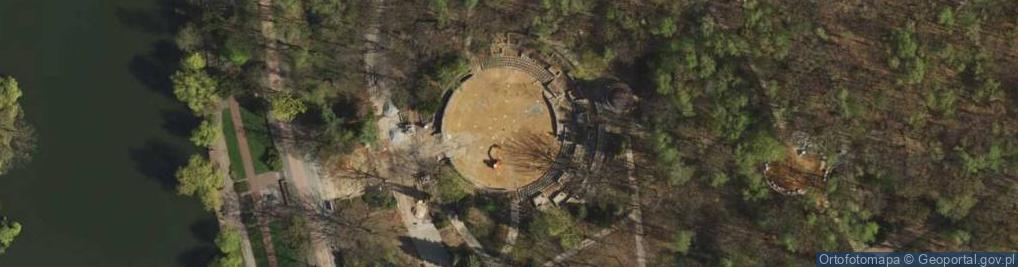 Zdjęcie satelitarne Duży Krąg Taneczny