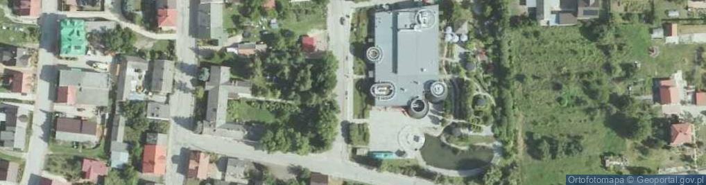 Zdjęcie satelitarne Europejskie Centrum Bajki im. Koziołka Matołka
