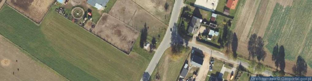 Zdjęcie satelitarne Głaz narzutowy Grzymały