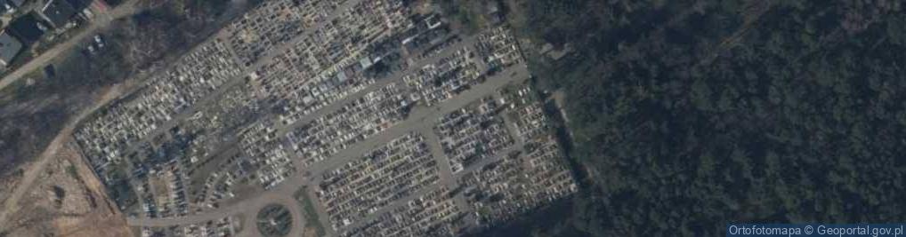 Zdjęcie satelitarne Głazy narzutowe