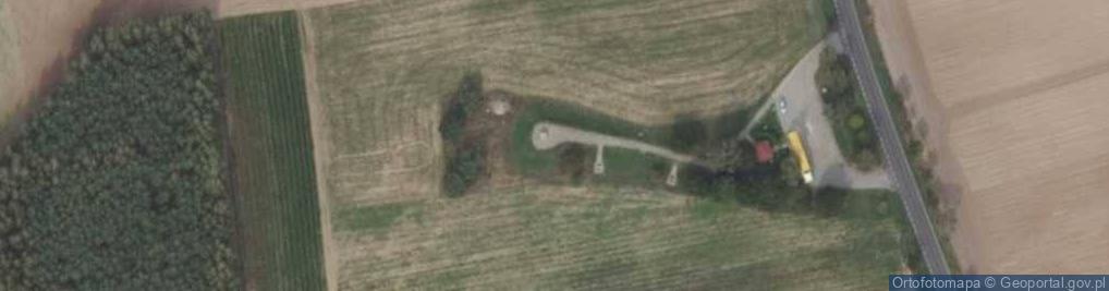 Zdjęcie satelitarne Góra Głazów w Upartowie