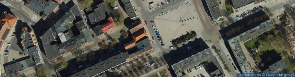 Zdjęcie satelitarne Kamieniczki