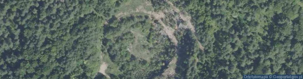Zdjęcie satelitarne Kamieniołom na Górze Czerwonej