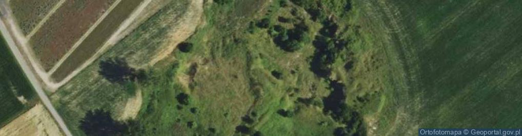 Zdjęcie satelitarne Kamieniołom w Napłatkach