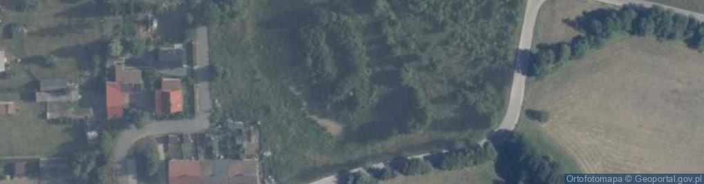 Zdjęcie satelitarne Kapliczka na wyspie