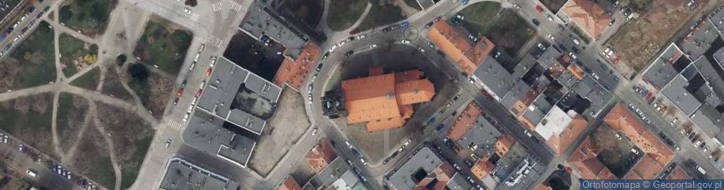 Zdjęcie satelitarne Kościół Wszystkich Świętych