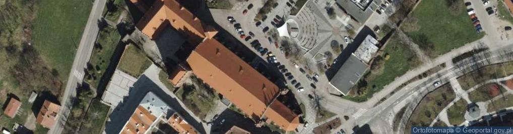 Zdjęcie satelitarne Krypta Wielkich Mistrzów Krzyżackich