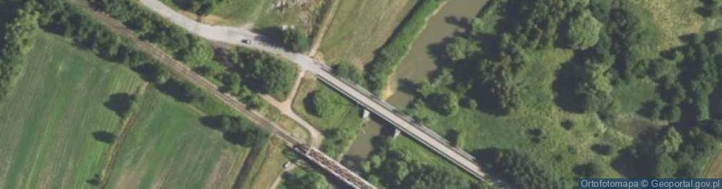 Zdjęcie satelitarne most Bronisław
