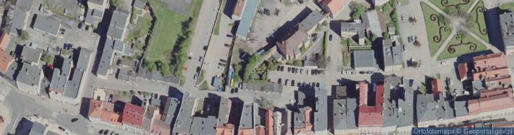Zdjęcie satelitarne Mur historyczny