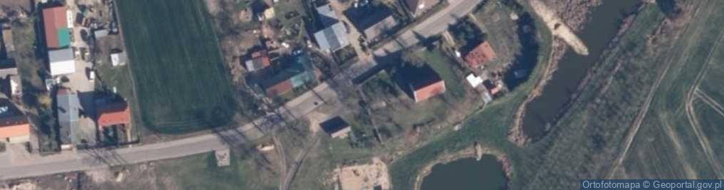 Zdjęcie satelitarne Mur historyczny