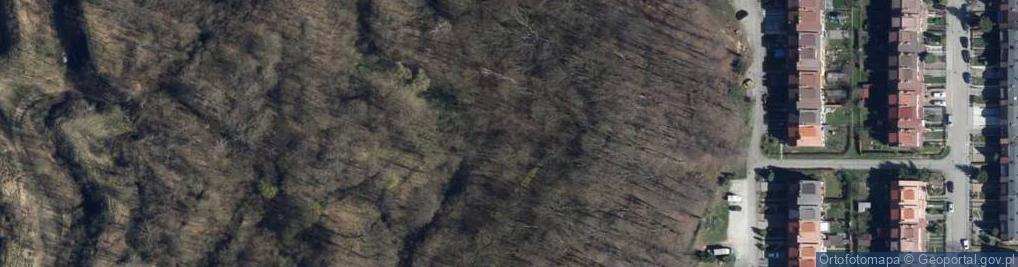 Zdjęcie satelitarne Mur historyczny