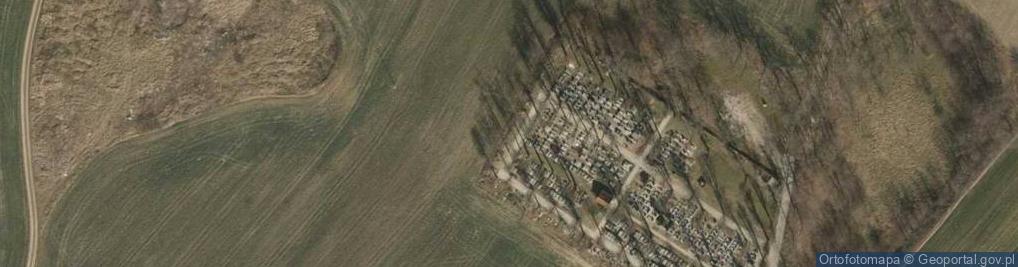 Zdjęcie satelitarne Mur historyczny