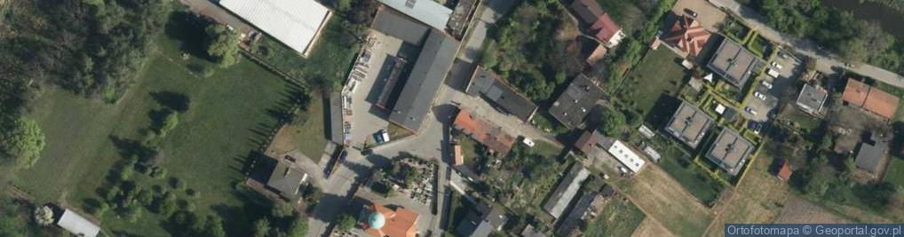 Zdjęcie satelitarne Mur historyczny