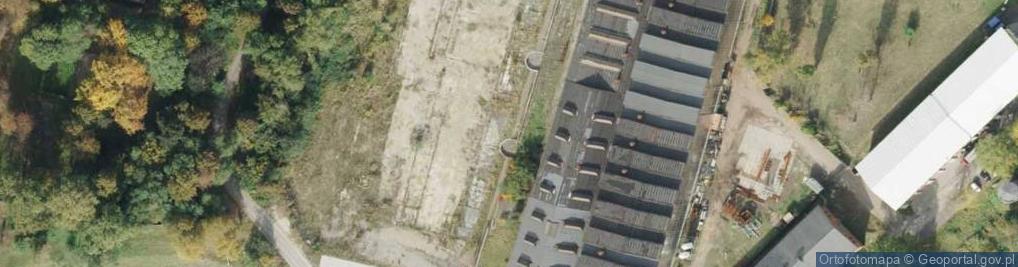 Zdjęcie satelitarne Mur historyczny